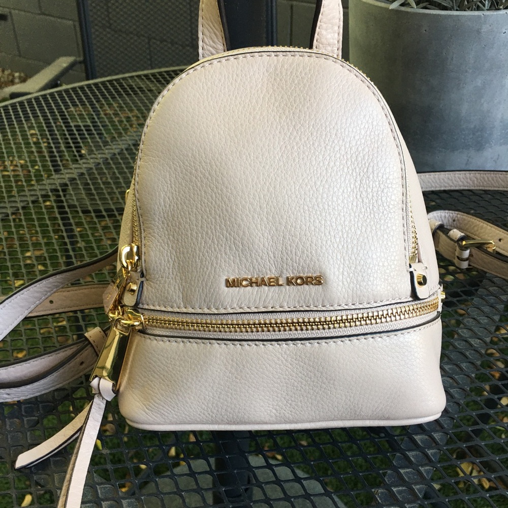 NWOT Michael Kors Genuine Leather Mini Backpack